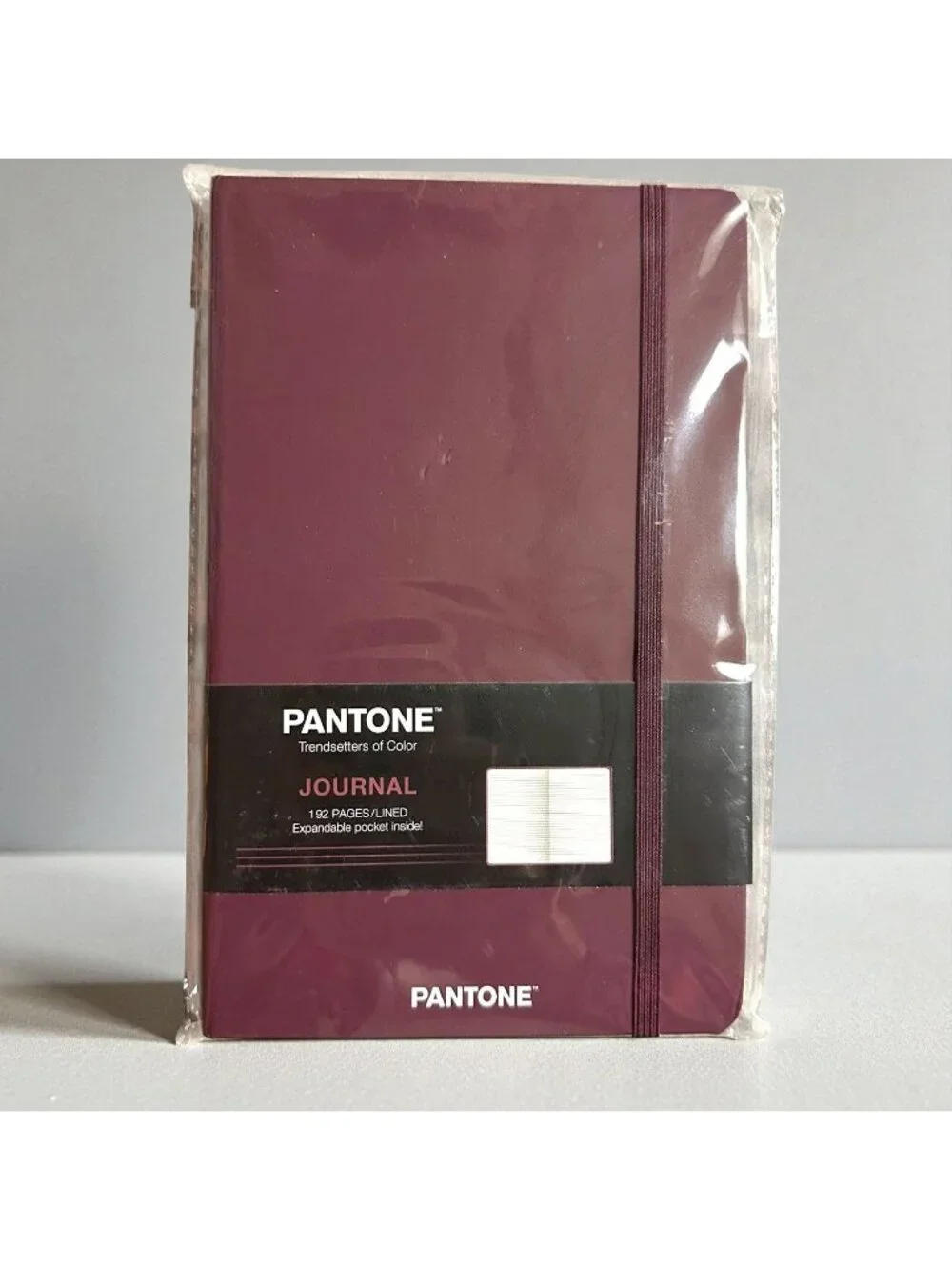 Pantone Trendsetters Of Color Journal With Elastic Band 192 Lined Pages Expandab